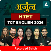 अर्जुन | HTET TGT English 2026 | Recorded Batch by Adda247
